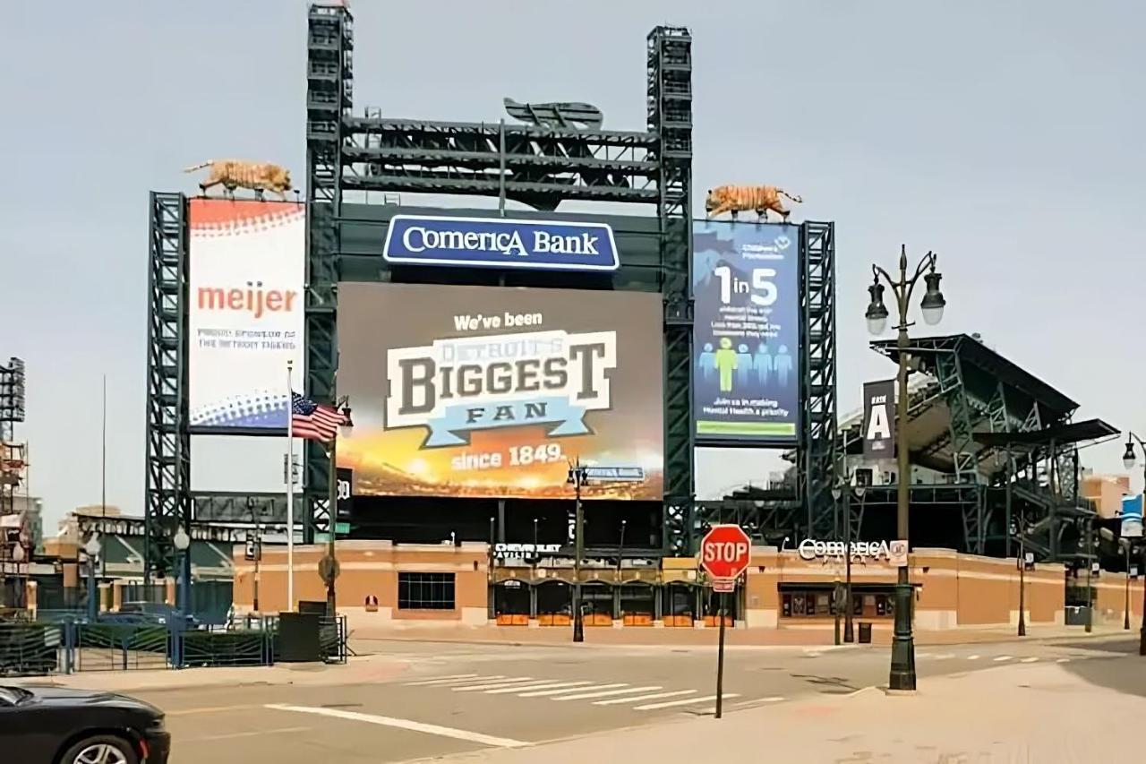 Perfect 1Br In Prime Location & View Of Stadiums Detroit Exterior photo
